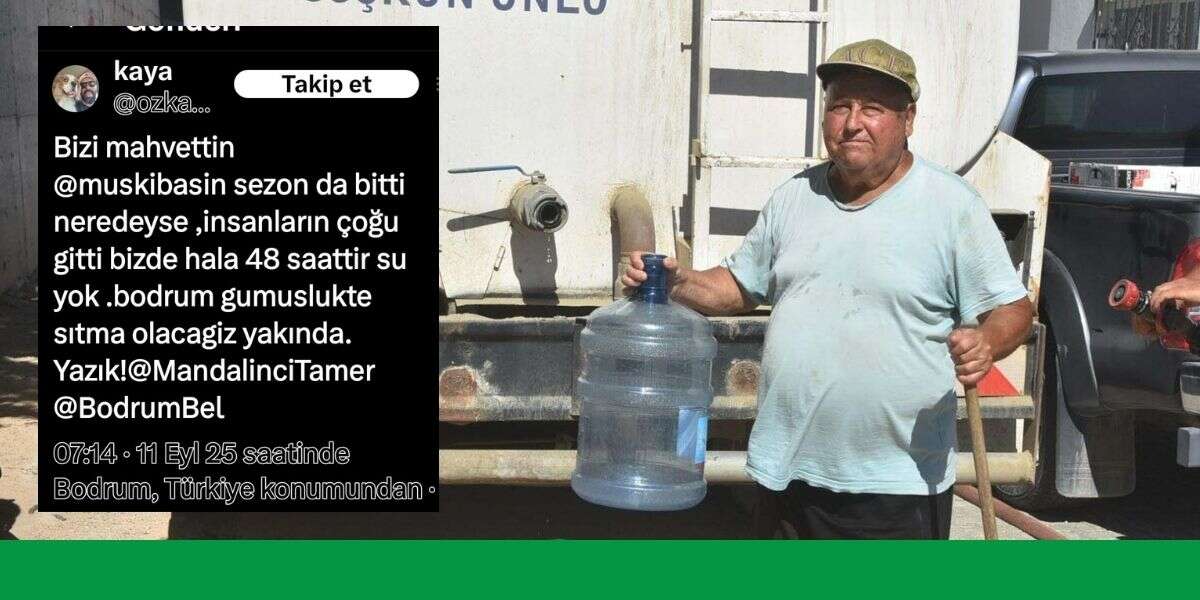 Turizm Cenneti Bodrum’da Susuzluk İsyanı 3